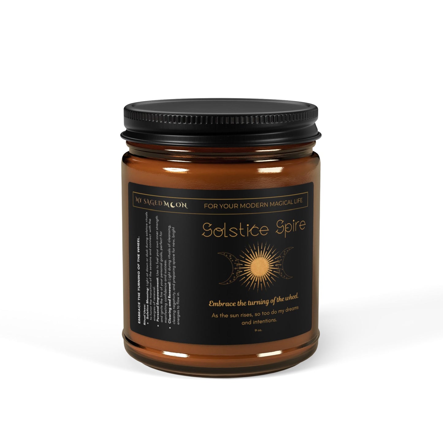 Celestial Rituals Solstice Spire - Soy Candle