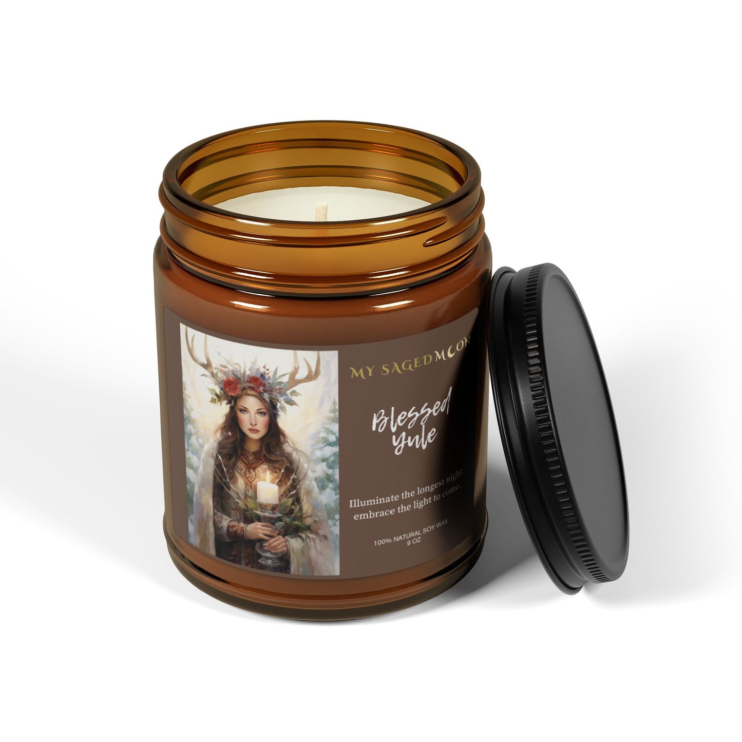 Blessed Yule Scented Soy Candle