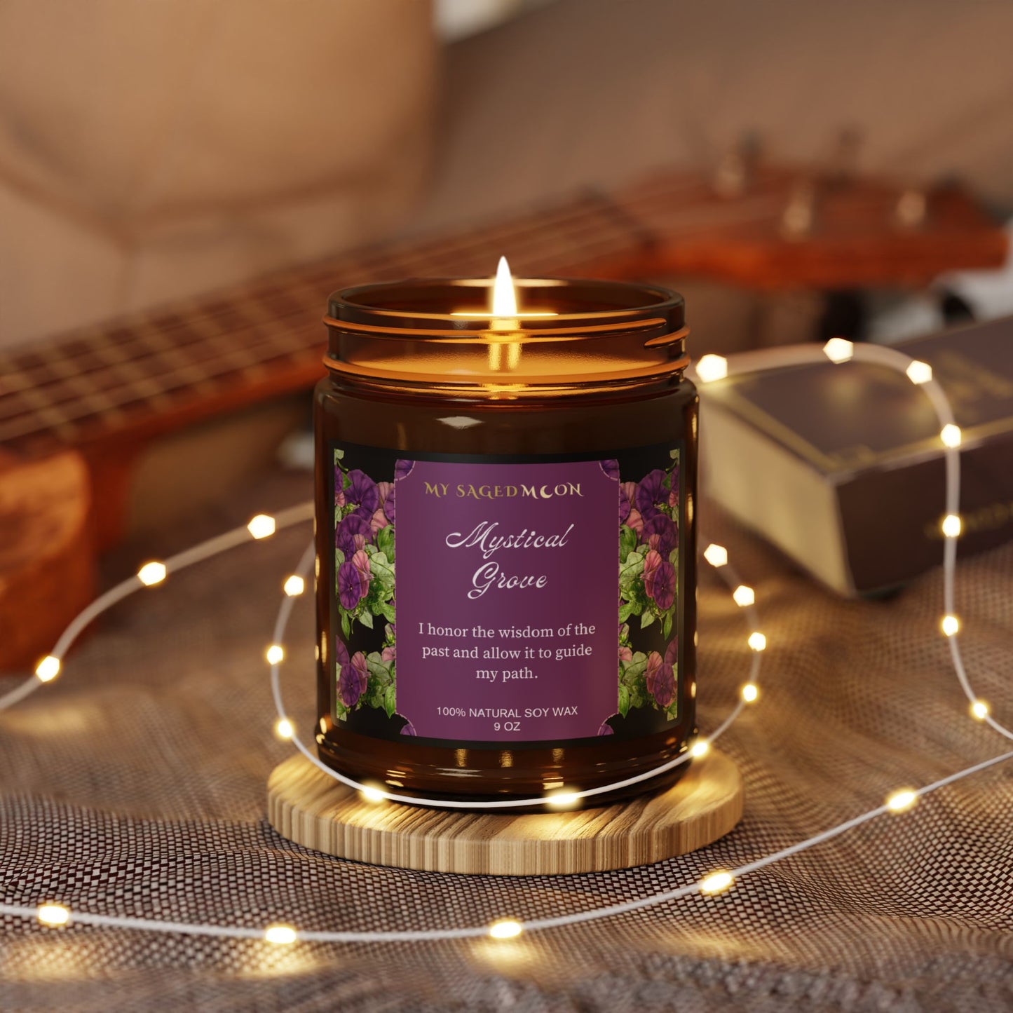 Auric Bloom Mystical Grove - Soy Candle