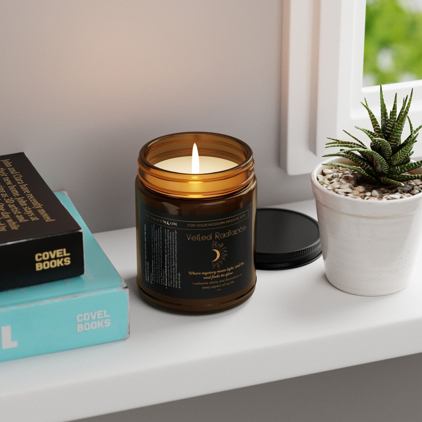 Celestial Rituals Veiled Radiance - Soy Candle