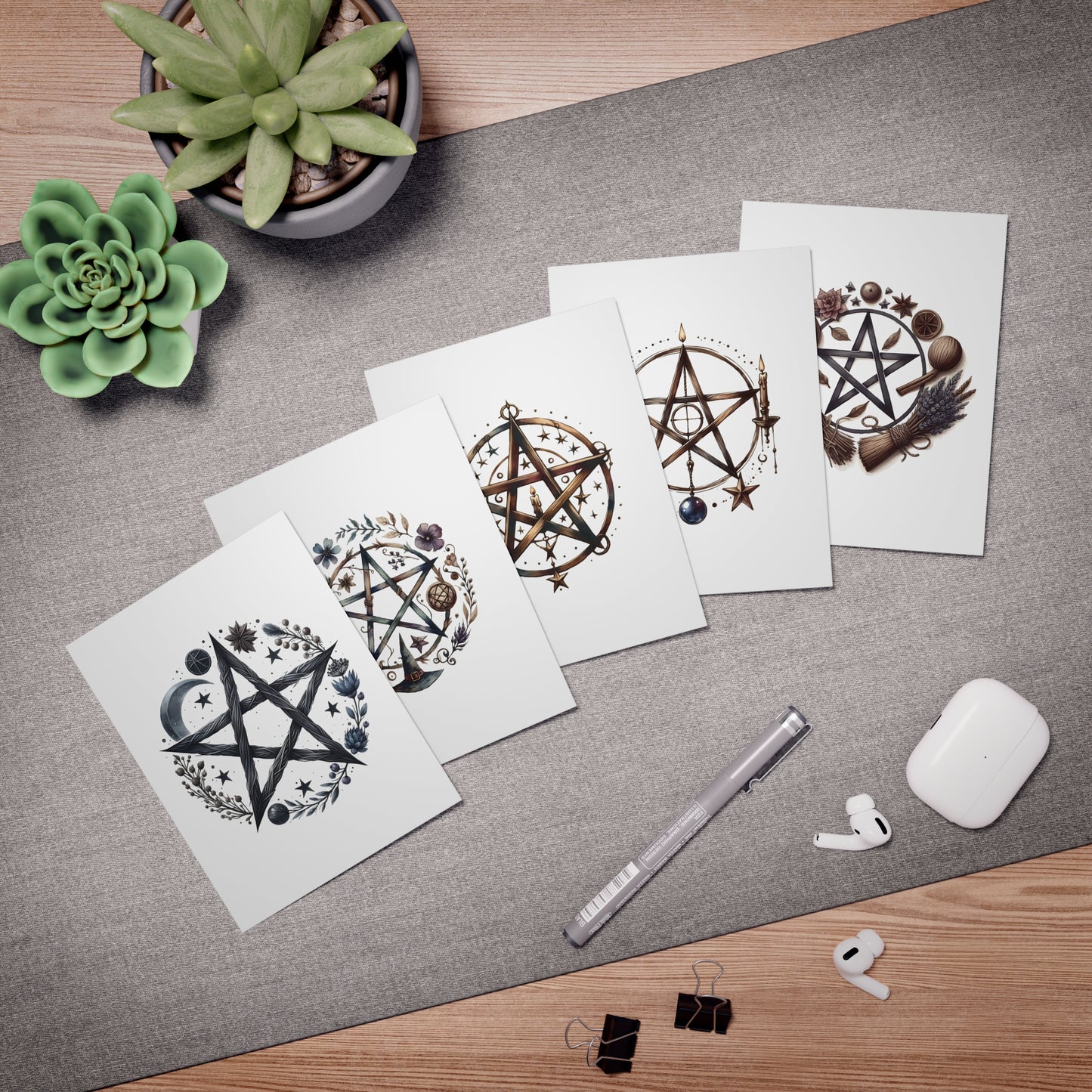 Pagan Sabbat Greeting Cards (5-Pack)