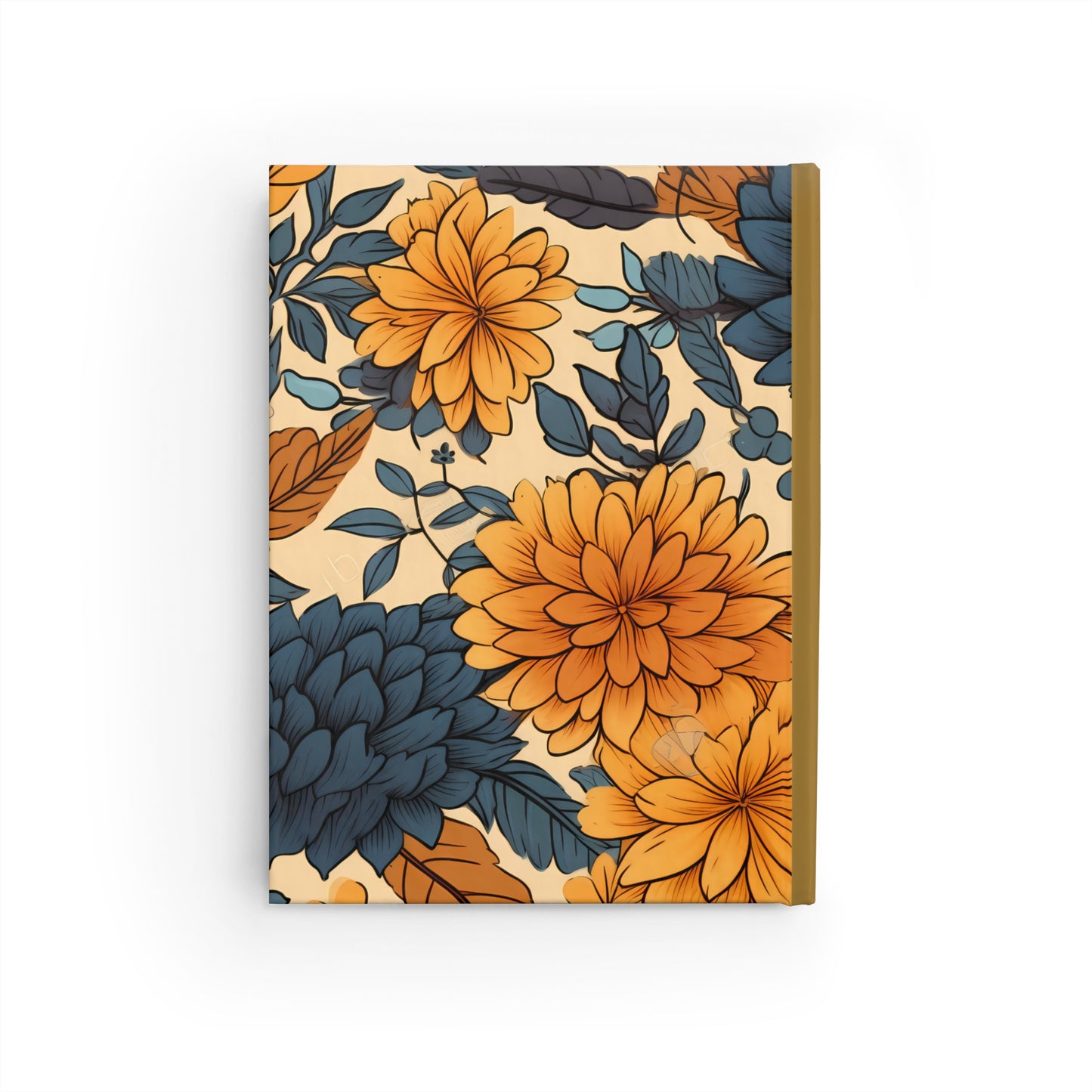 Fall Blossoms: Mums-Inspired Hardcover Journal
