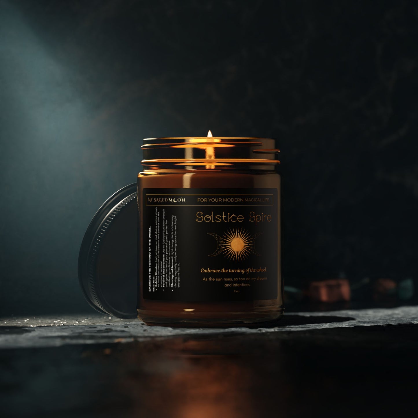 Celestial Rituals Solstice Spire - Soy Candle