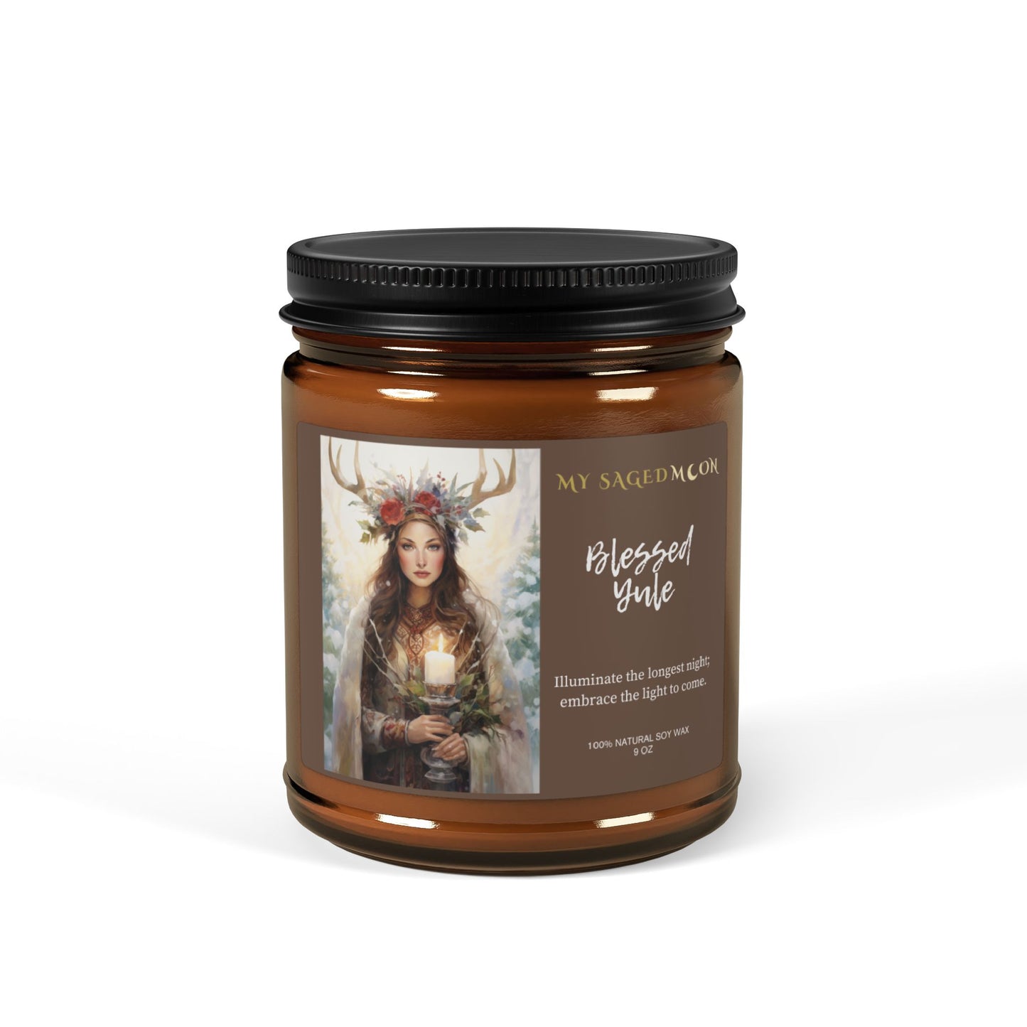 Blessed Yule Scented Soy Candle