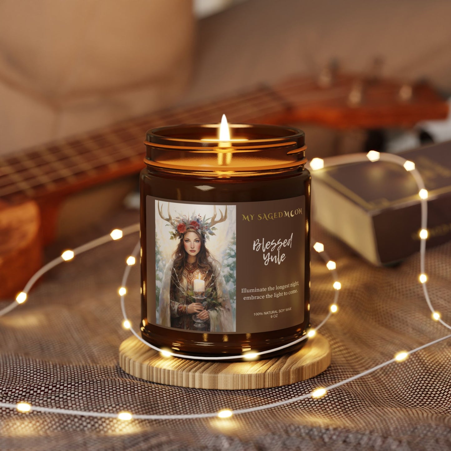 Blessed Yule Scented Soy Candle