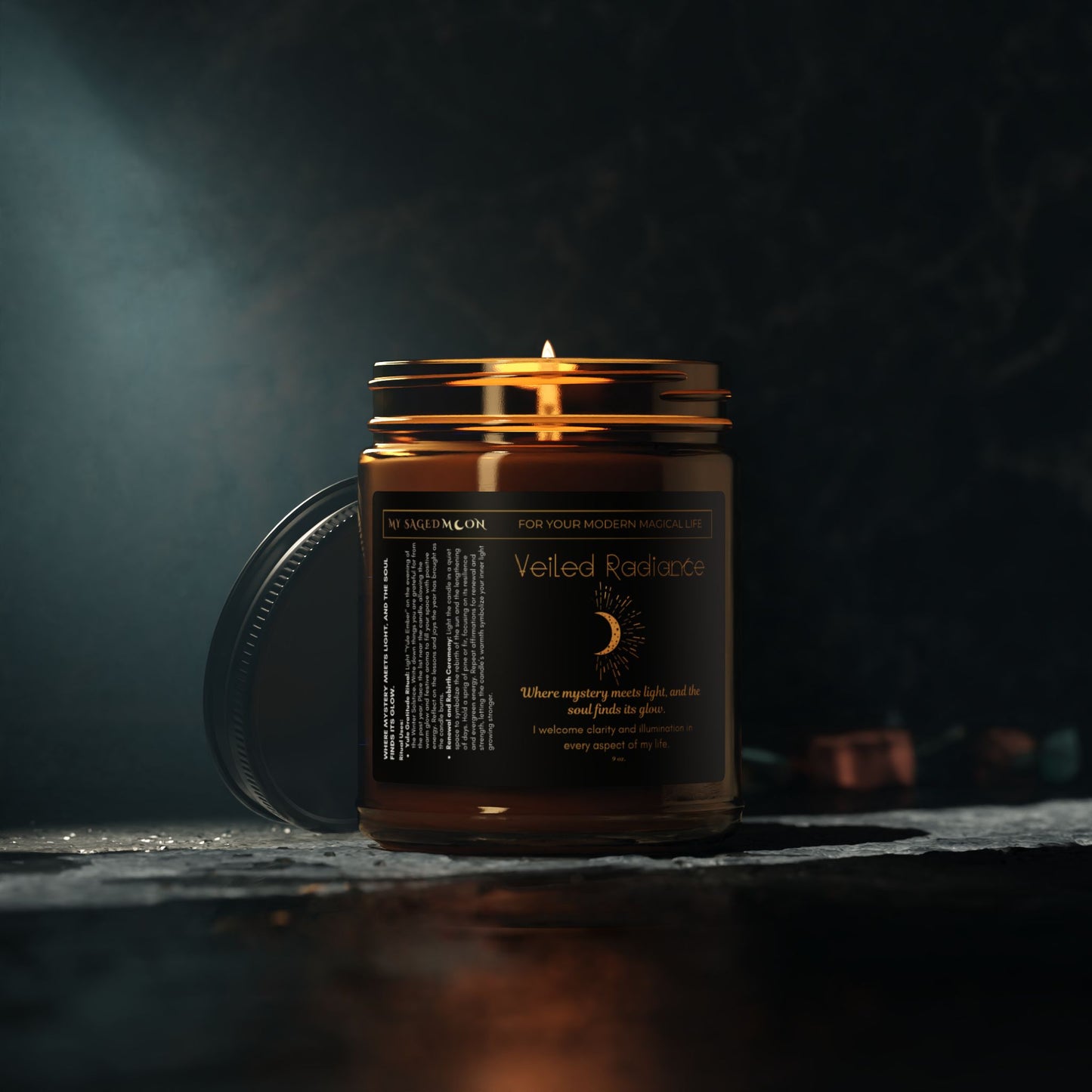 Celestial Rituals Veiled Radiance - Soy Candle