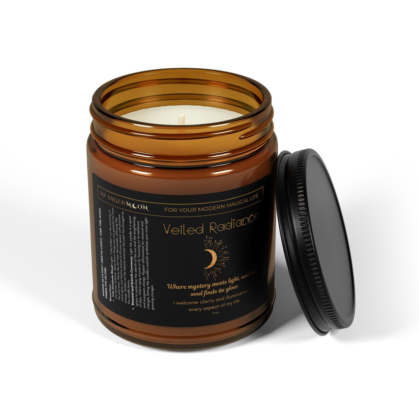 Celestial Rituals Veiled Radiance - Soy Candle