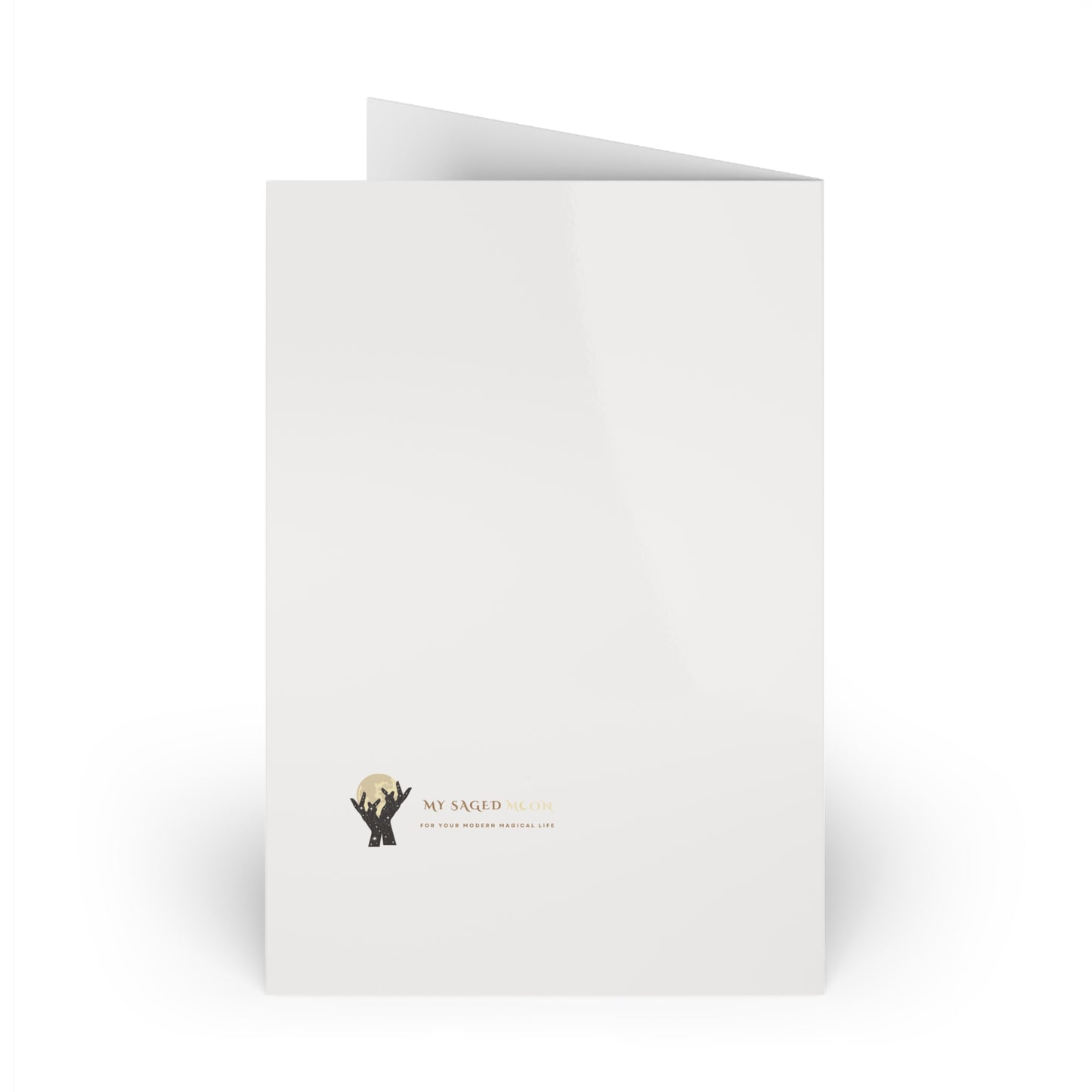 Celestial Serenity Greeting Card (1 or 10-pcs)