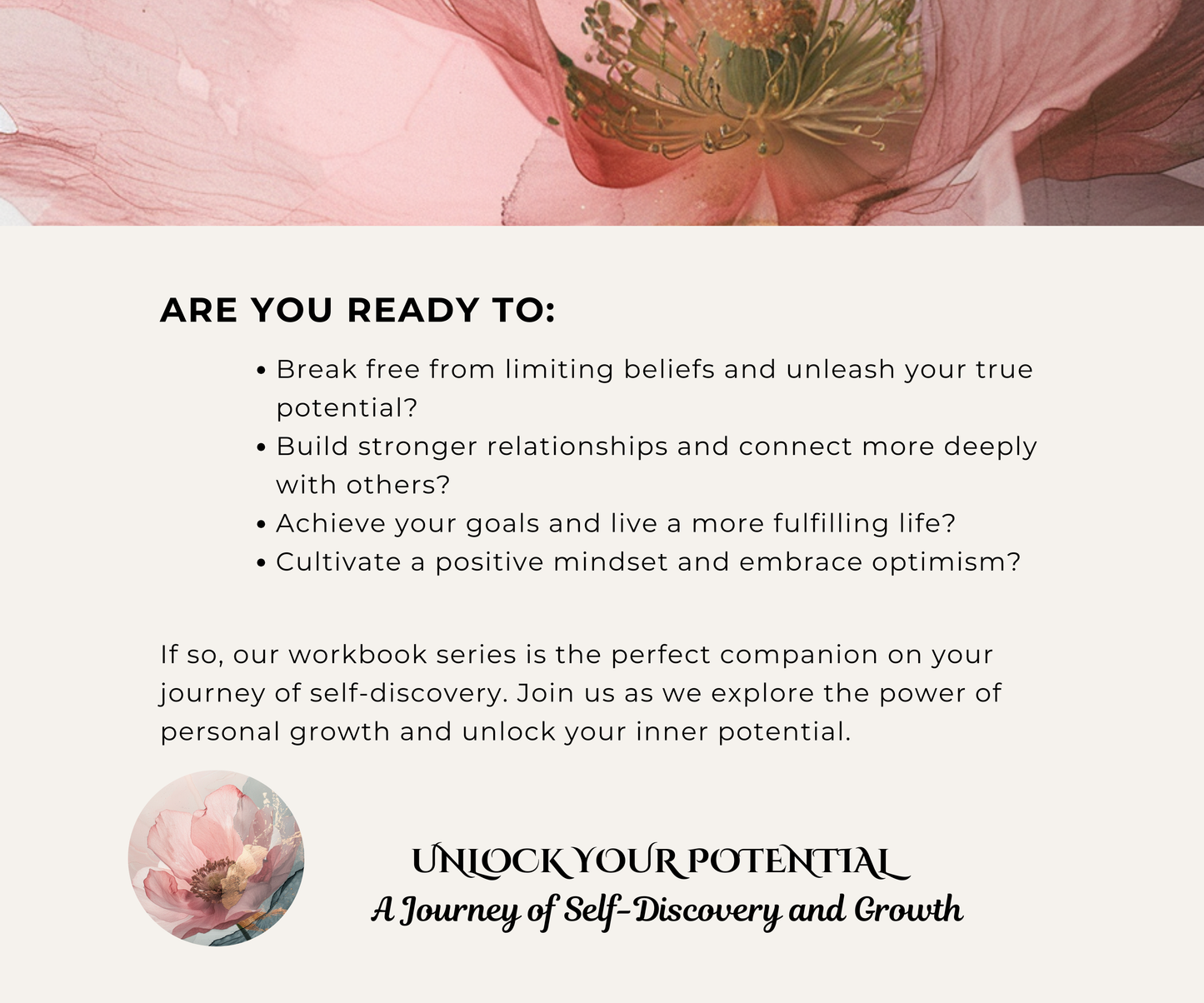 Unlock Your Potential: A Journey of Self-Discovery and Growth Digital Download