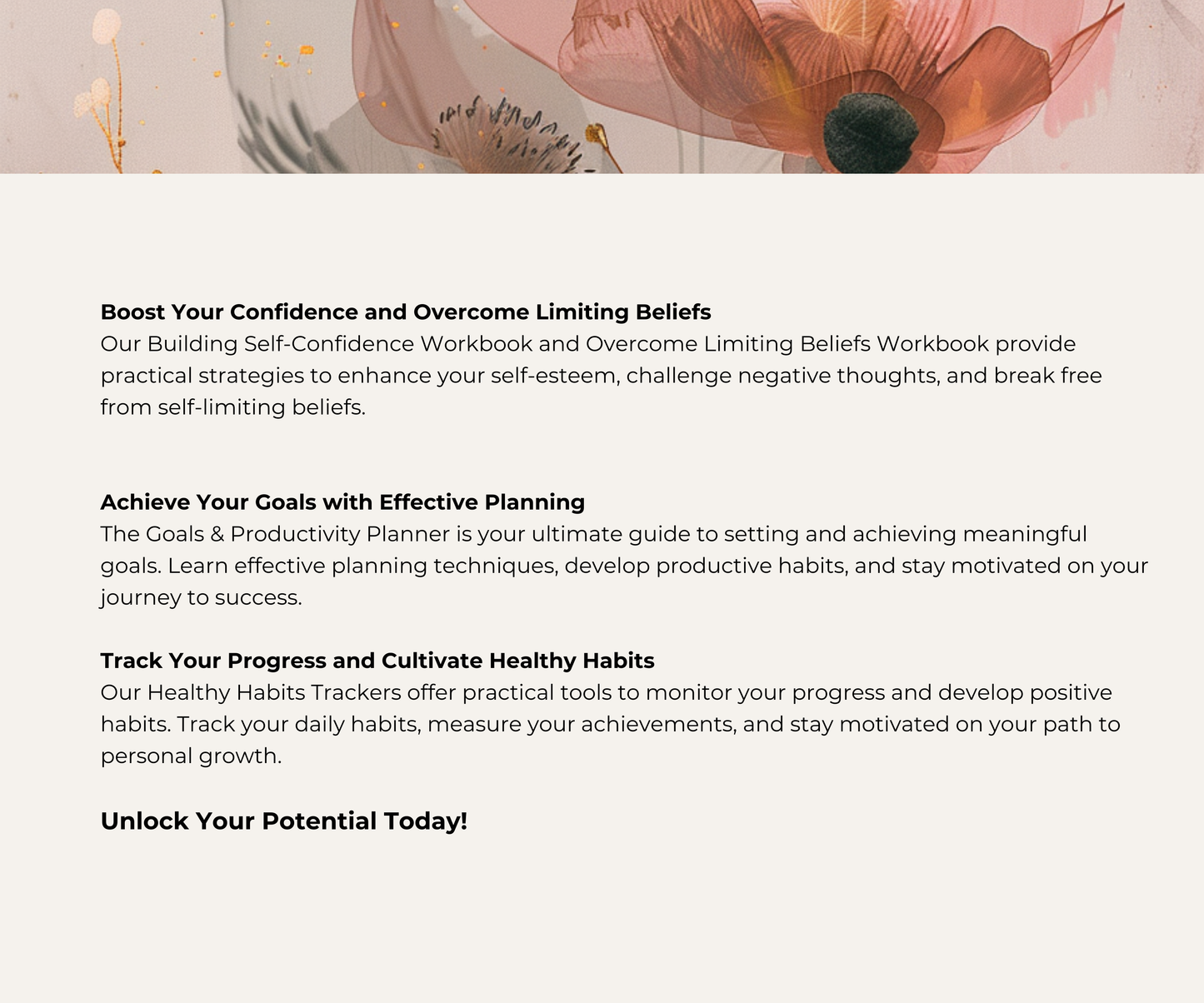 Unlock Your Potential: A Journey of Self-Discovery and Growth Digital Download