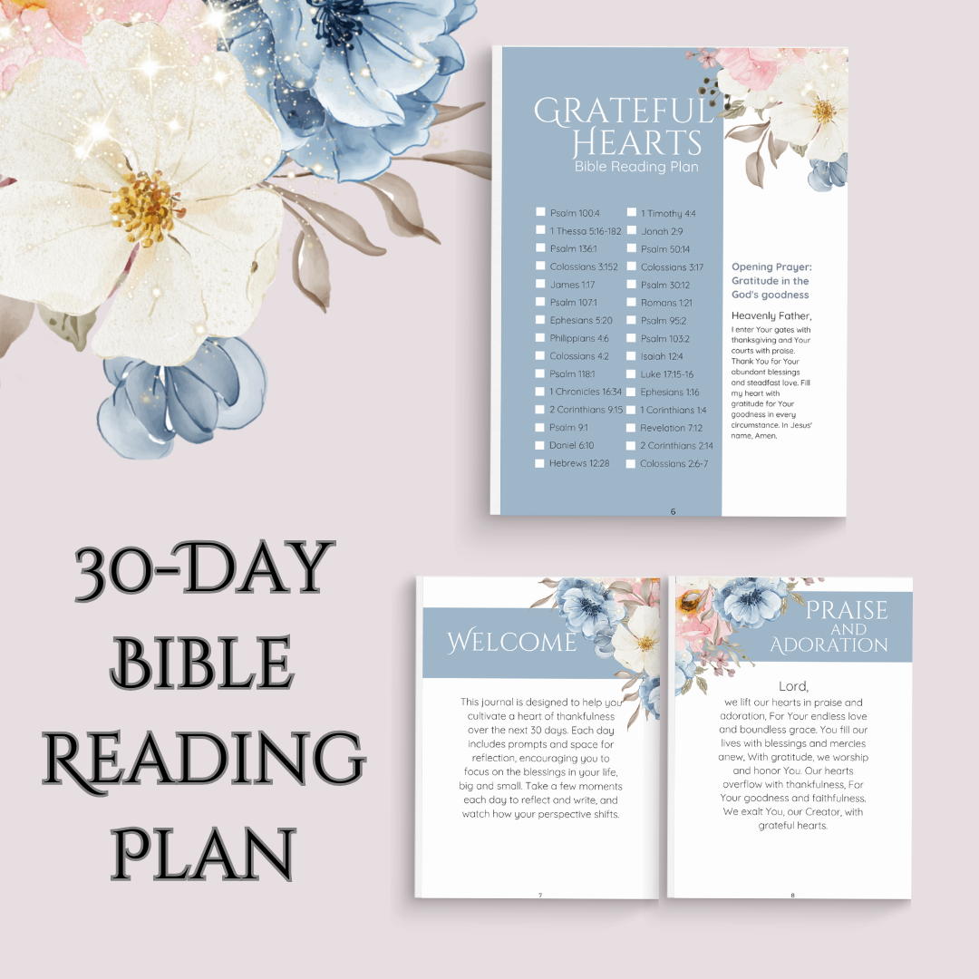 Grateful Hearts: A Journal of Joy and Appreciation Digital Download