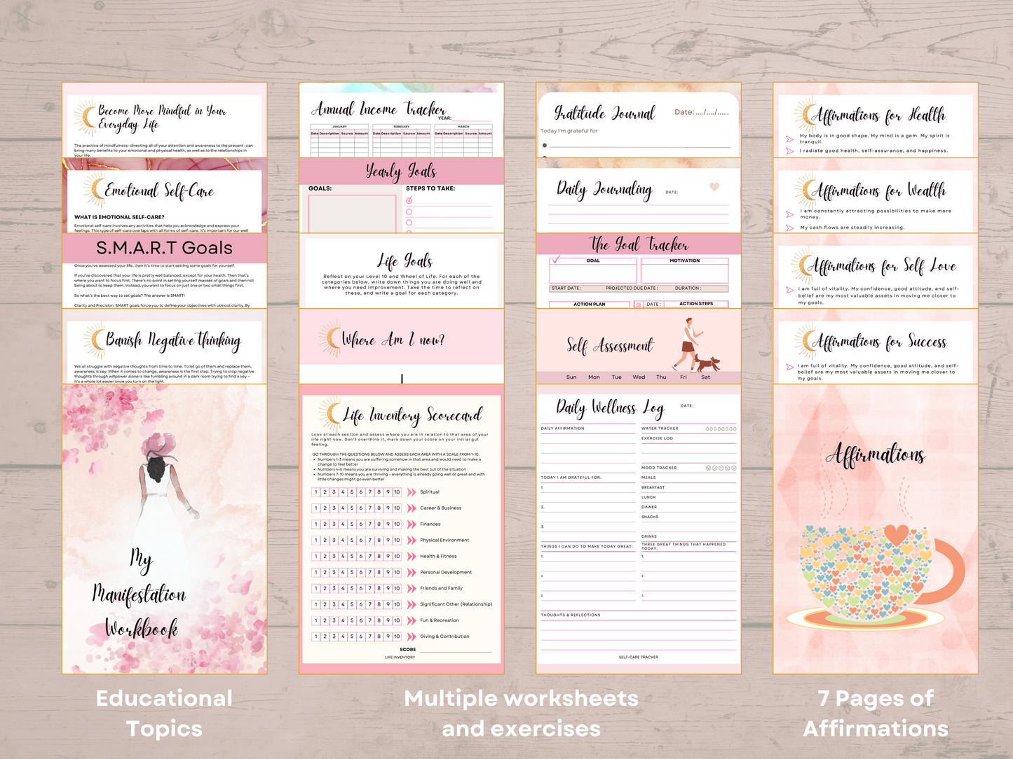 My Manifestation Journal - Workbook Digital Download