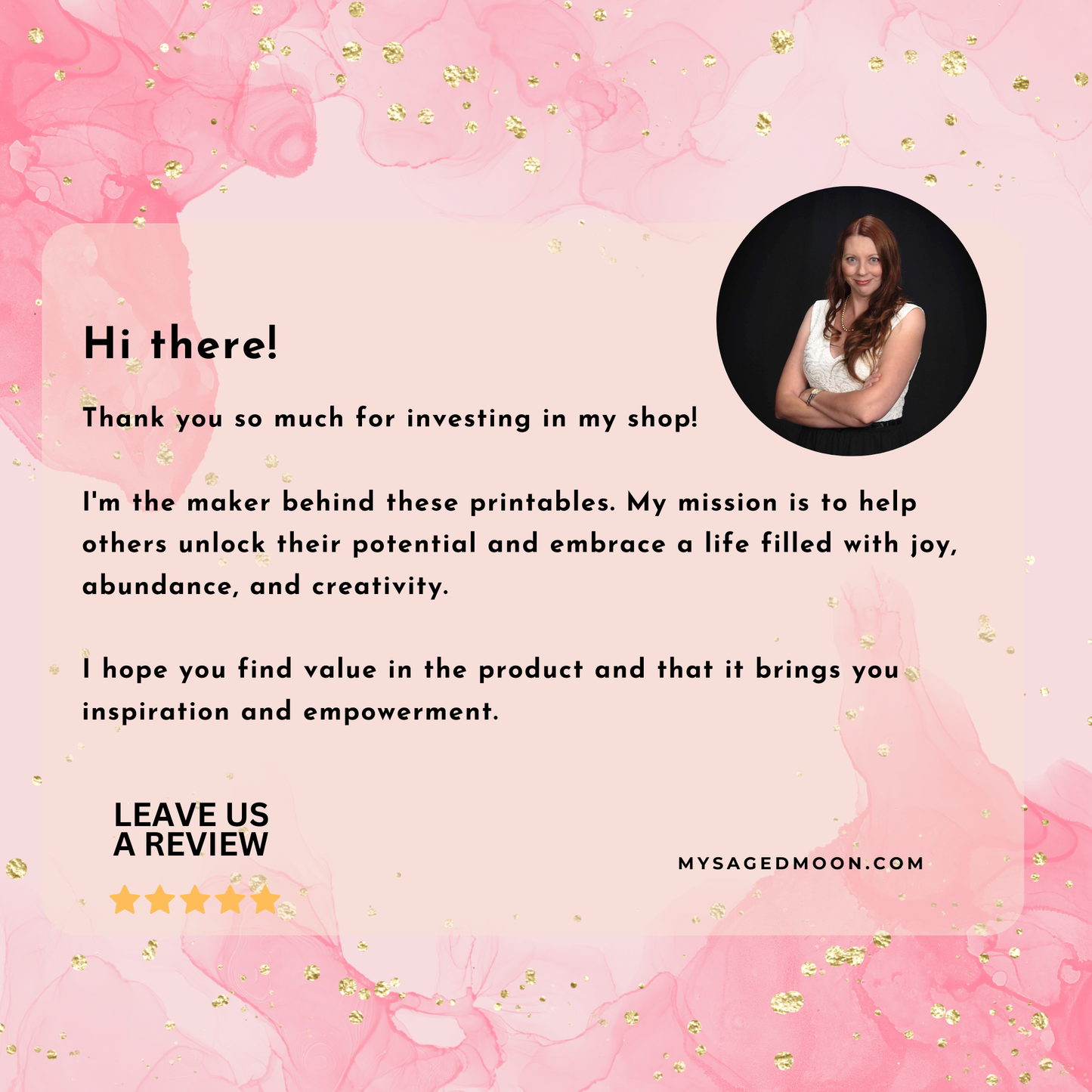 Messages From The Universe Affirmation Cards - DIGITAL DOWNLOAD