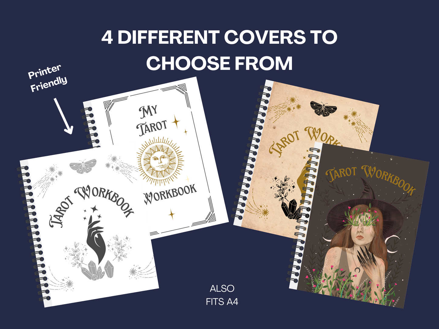 Tarot Workbook & Journal Digital Download
