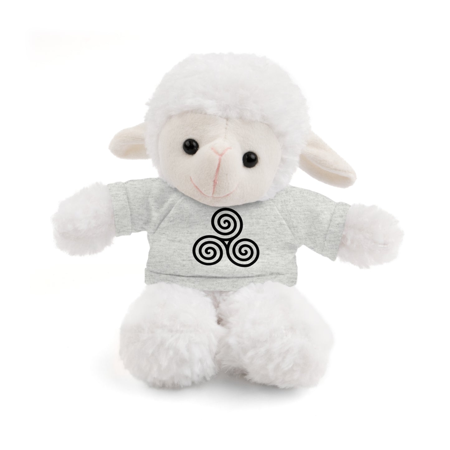 Spellbound Sheep Plushie with Celtic Triskelion Tee