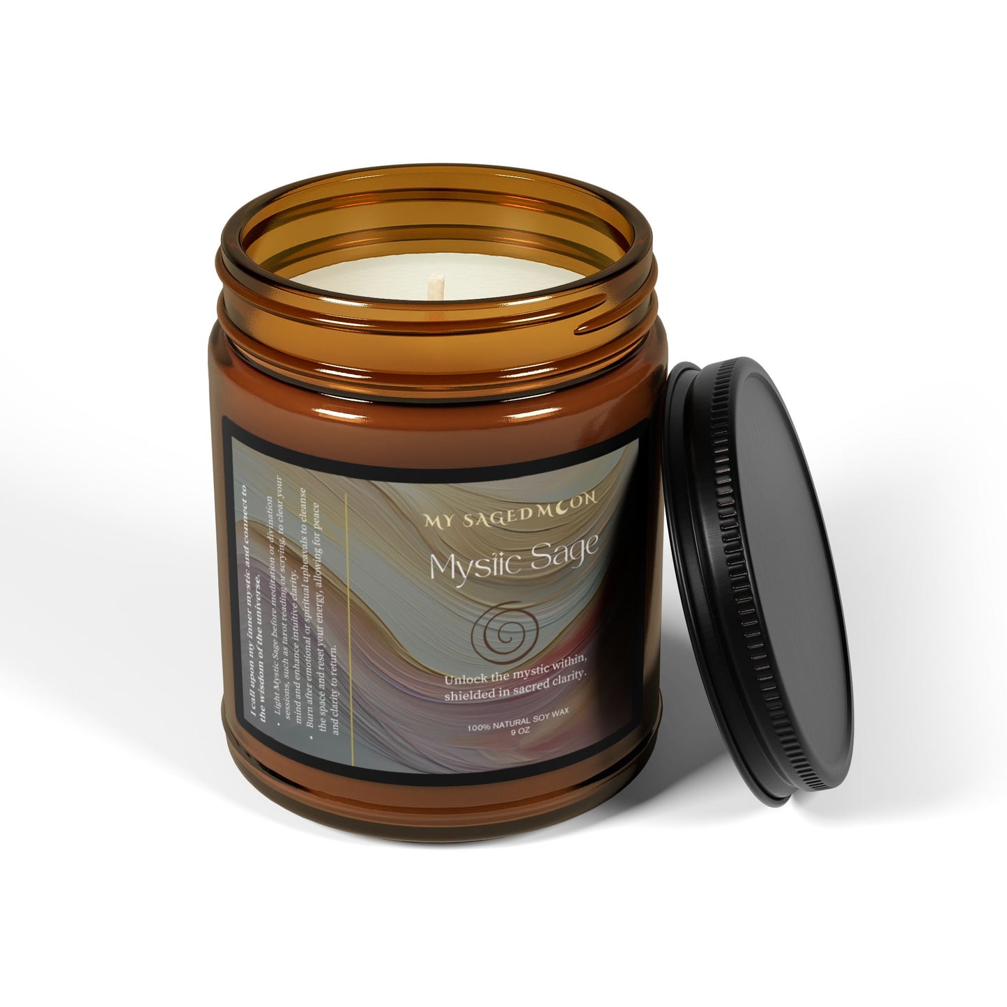 Gilded Horizons Mystic Sage - Soy Candle