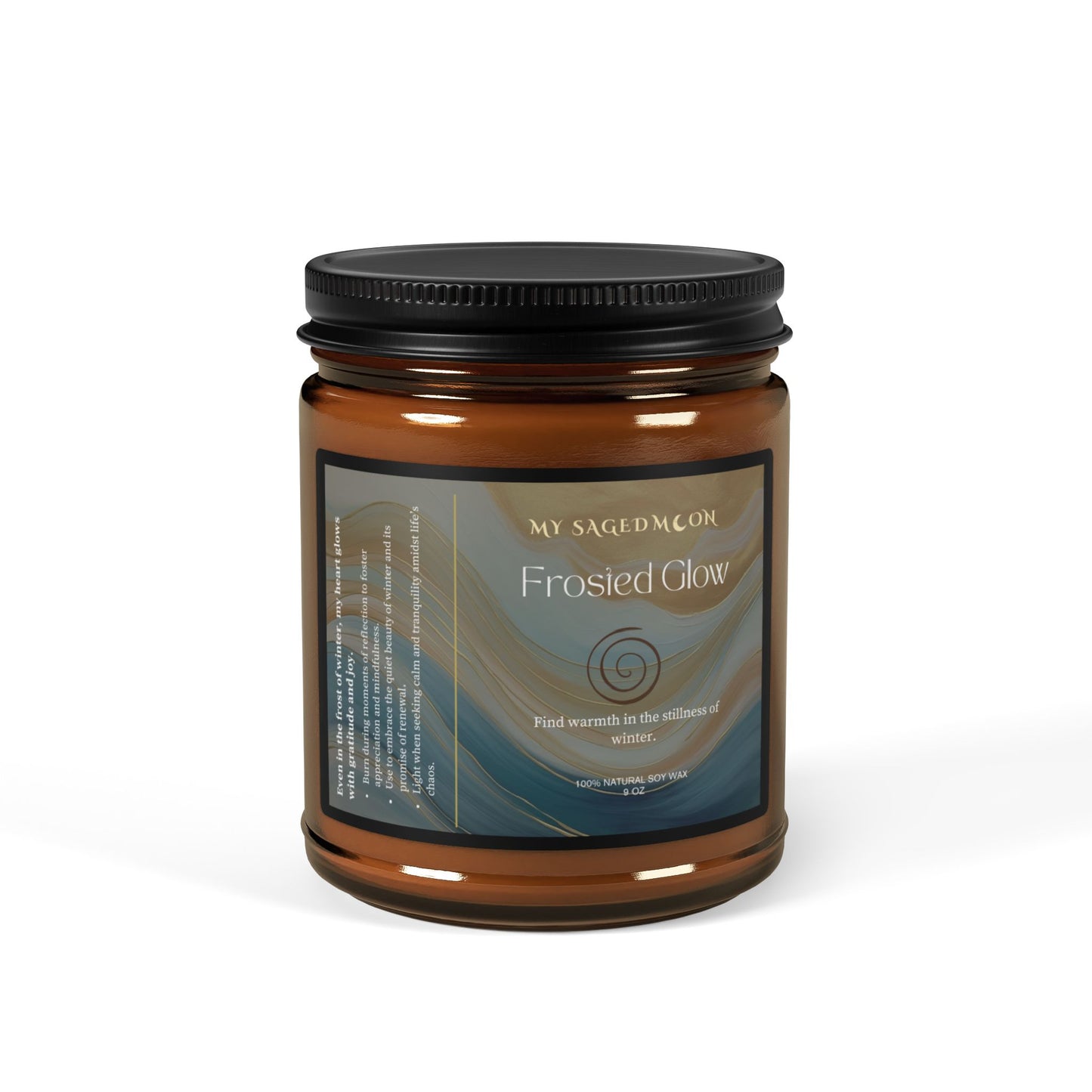 Gilded Horizons Frosted Glow - Soy Candle