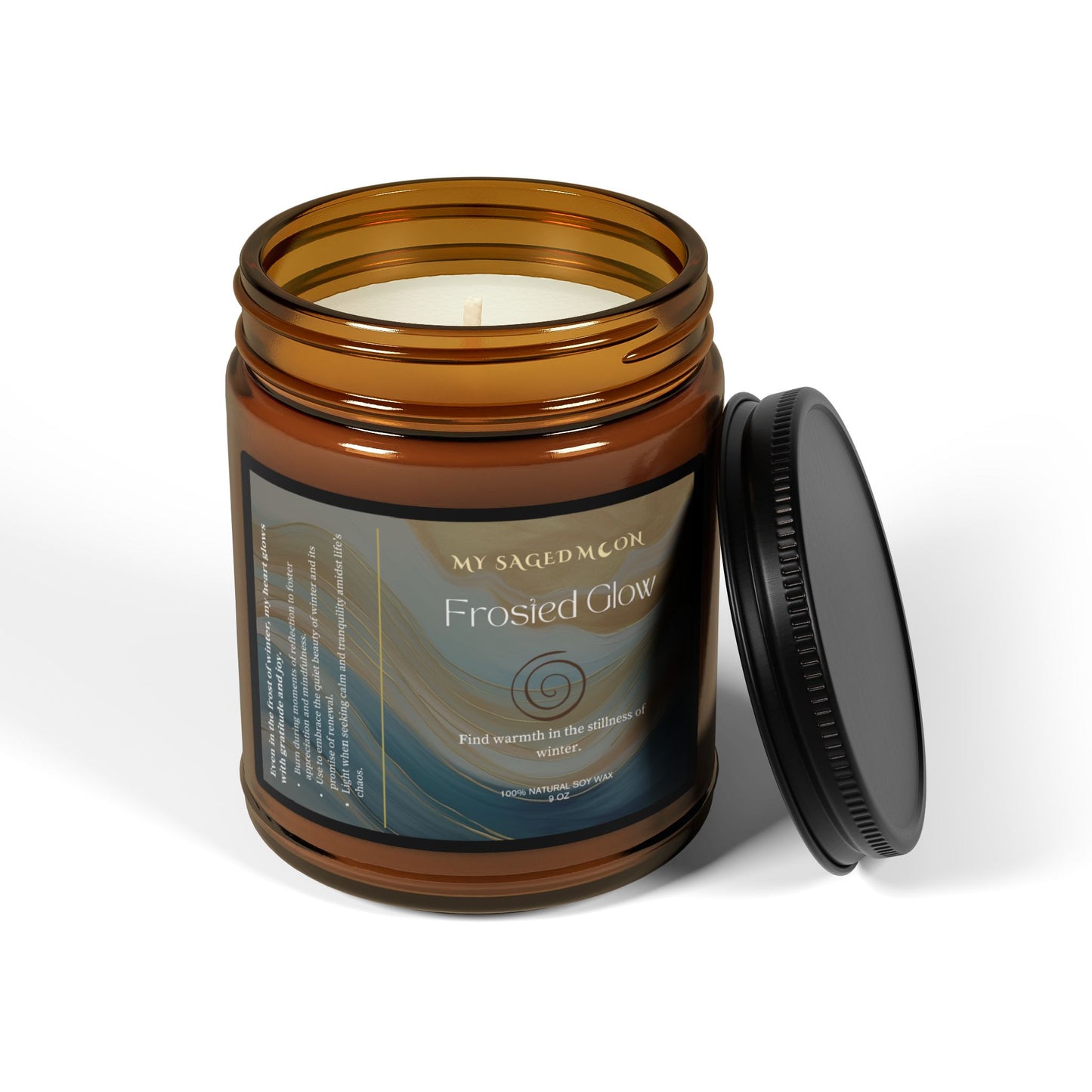 Gilded Horizons Frosted Glow - Soy Candle