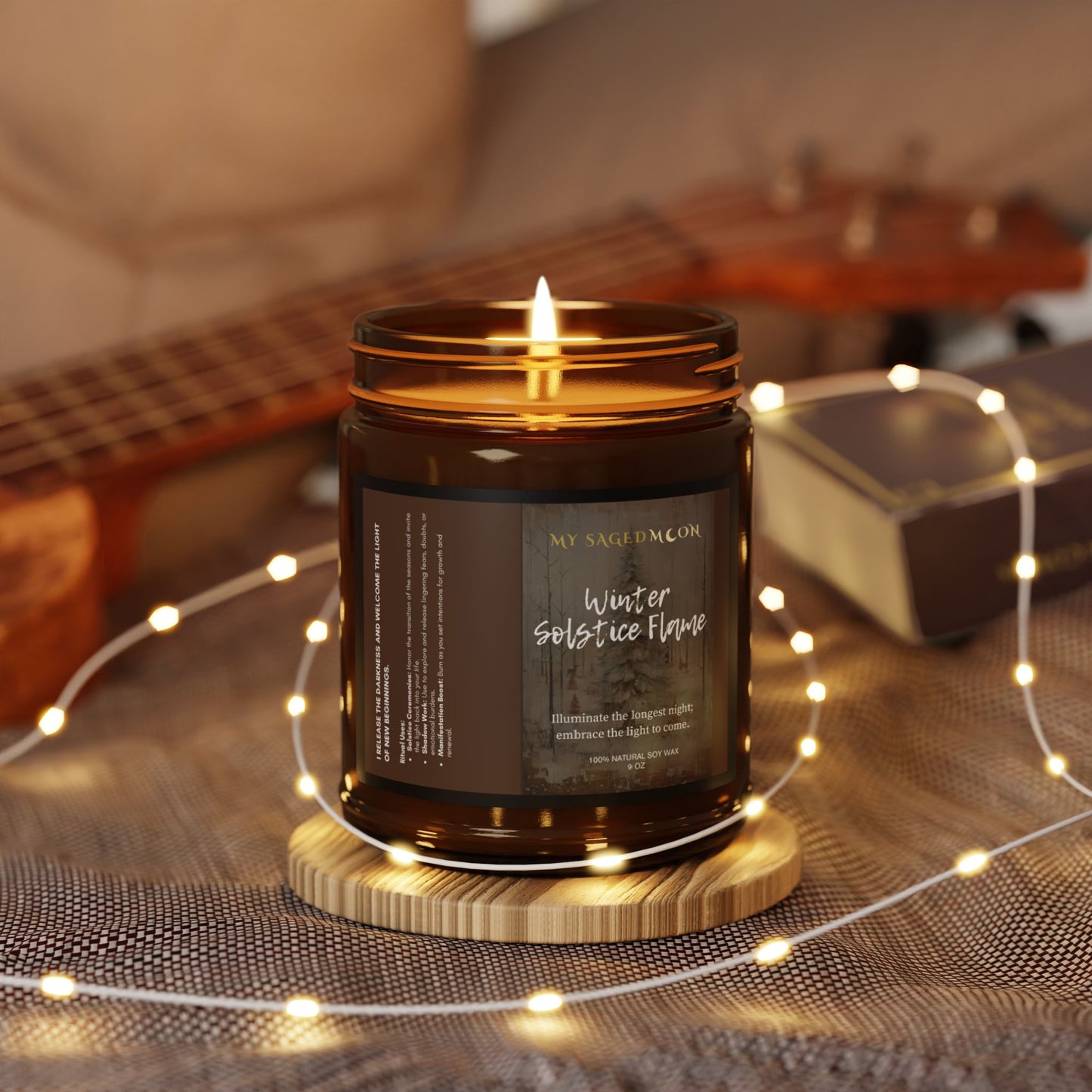 Sacred Reflections Winter Solstice Flame - Soy Candle