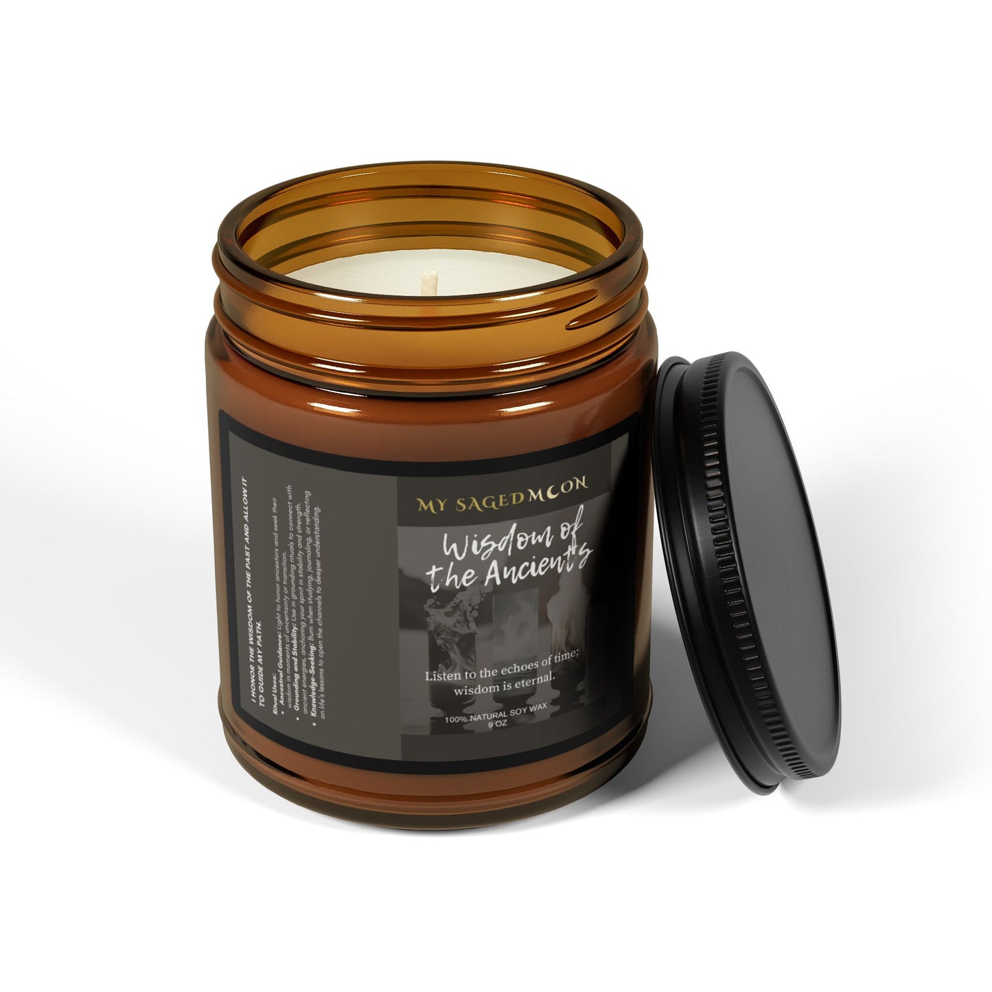 Sacred Reflections Wisdom Of The Ancients - Soy Candle