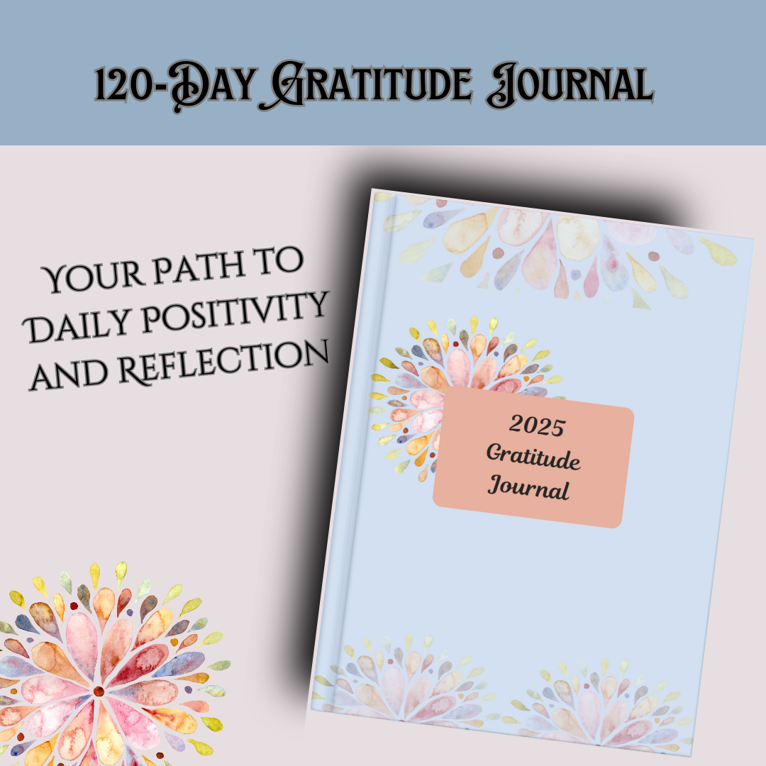 2025 Gratitude Journal - Your Path to Daily Positivity and Reflection DIGITAL DOWNLOAD