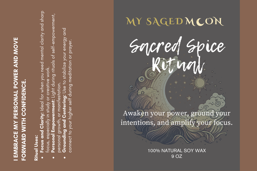 Sacred Reflections Sacred Spice Ritual - Soy Candle