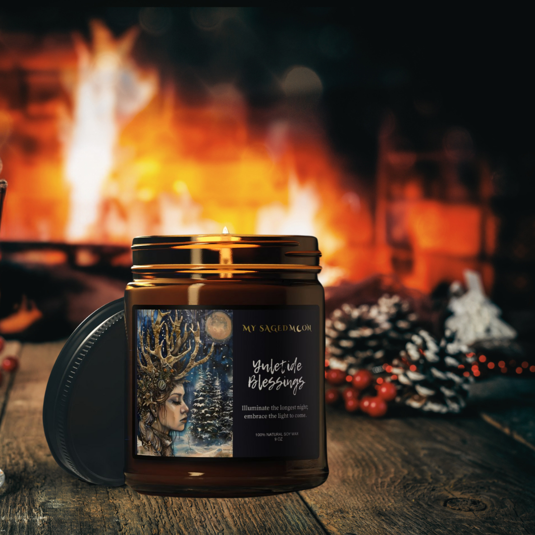 Yuletide Blessings Scented Soy Candle