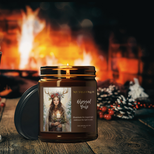 Blessed Yule Scented Soy Candle