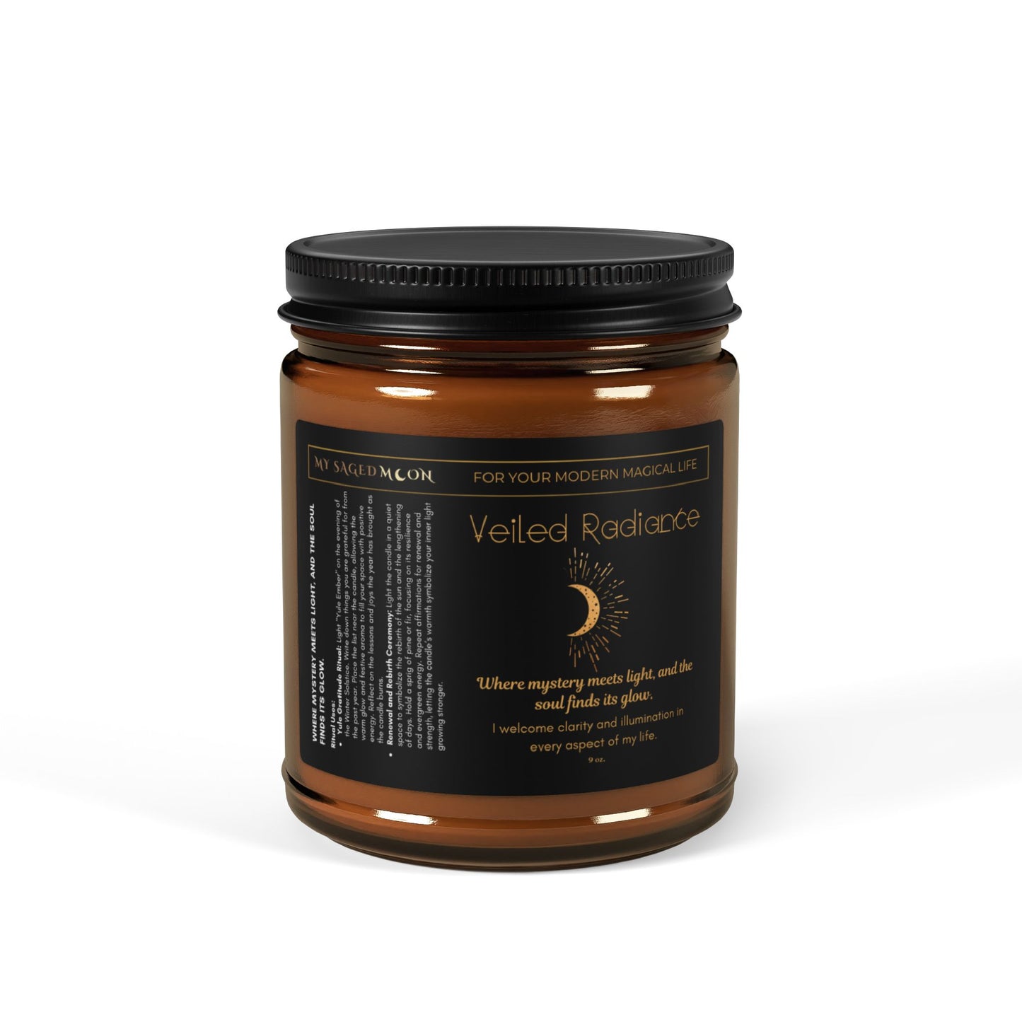 Celestial Rituals Veiled Radiance - Soy Candle