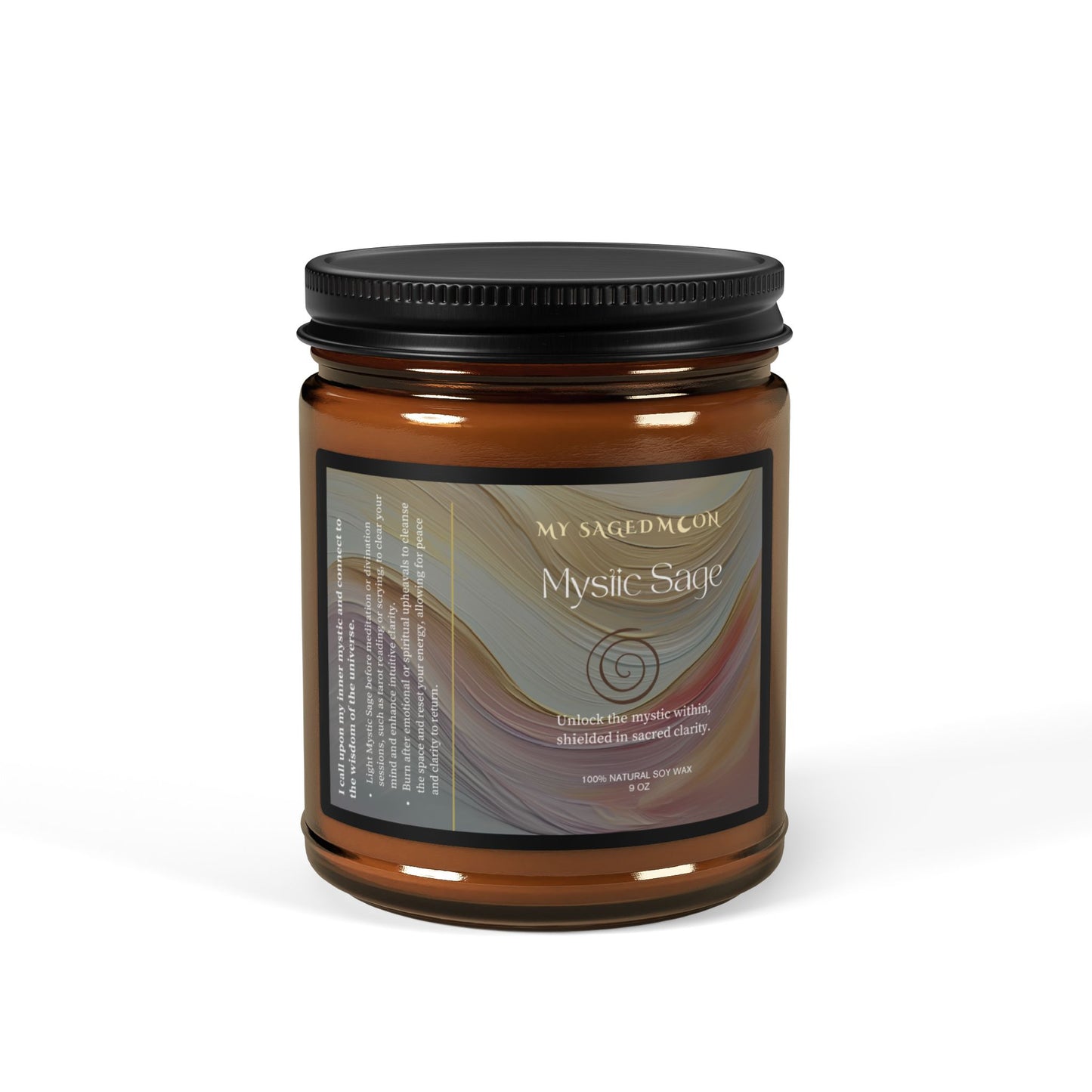 Gilded Horizons Mystic Sage - Soy Candle