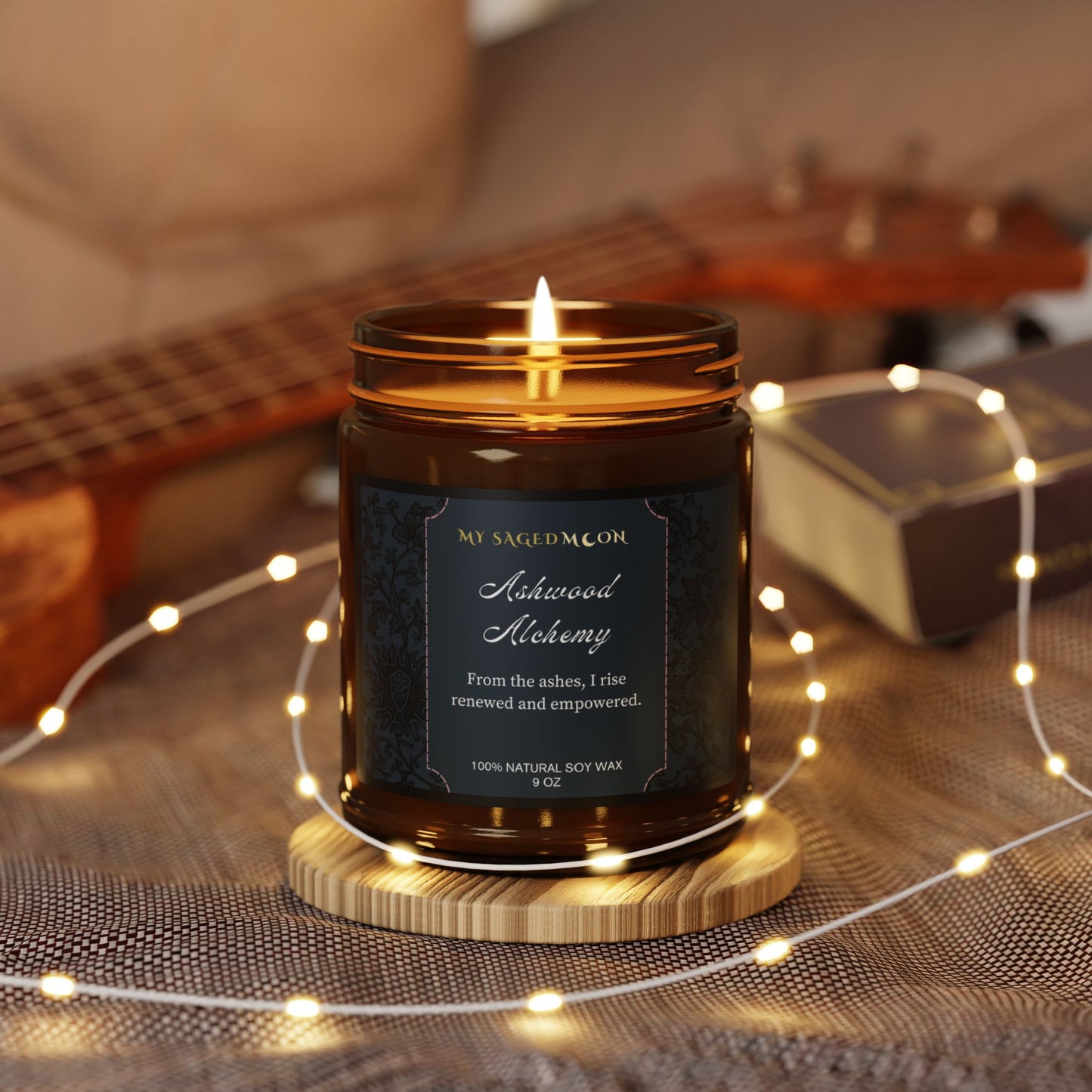 Celestial Vistas Ashwood Alchemy - Soy Candle