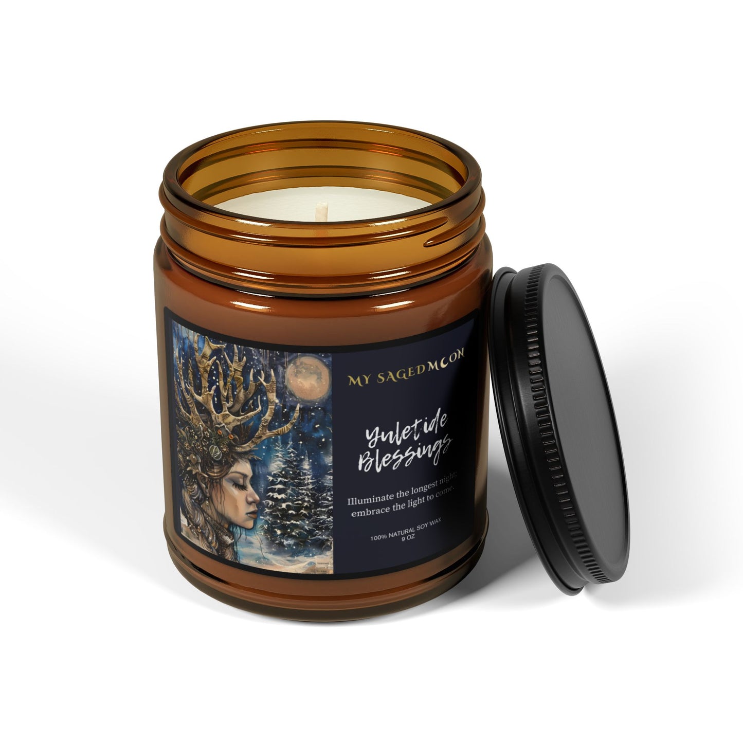 Yuletide Blessings Scented Soy Candle