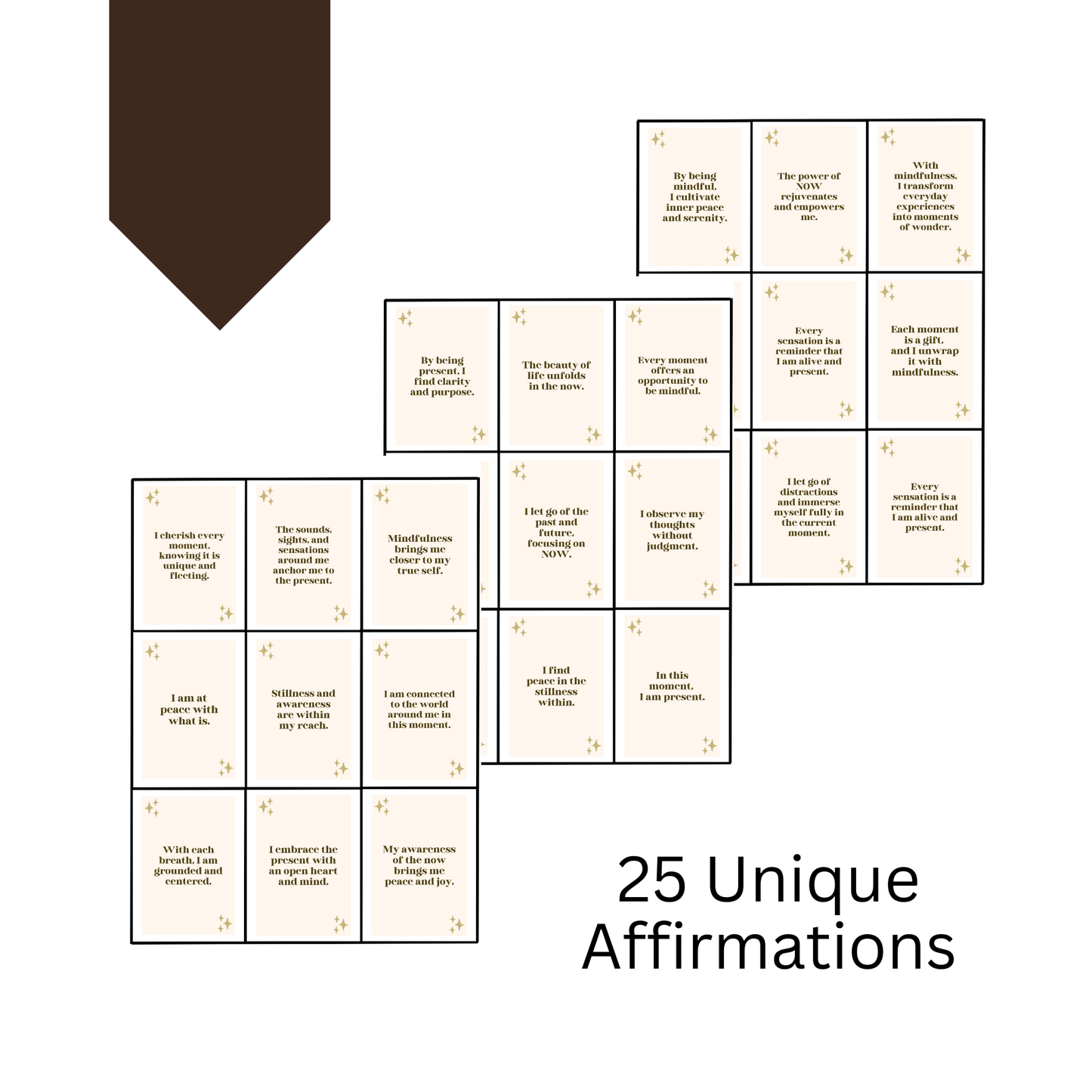 Mindfulness Affirmation Cards – Printable Set