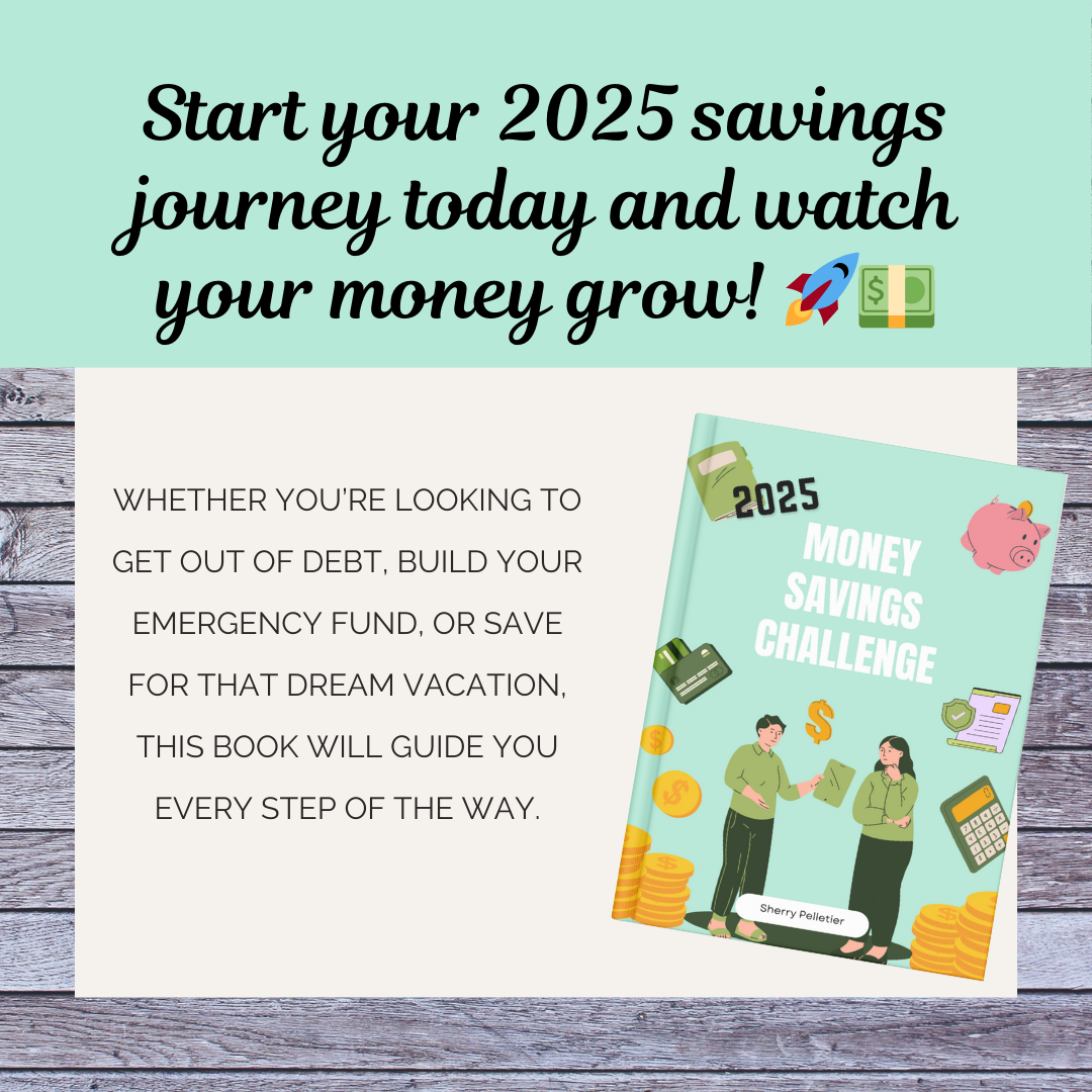 2025 Money Savings Challenge | Budget Planner & Savings Tracker