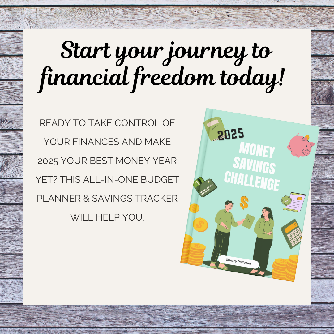 2025 Money Savings Challenge | Budget Planner & Savings Tracker