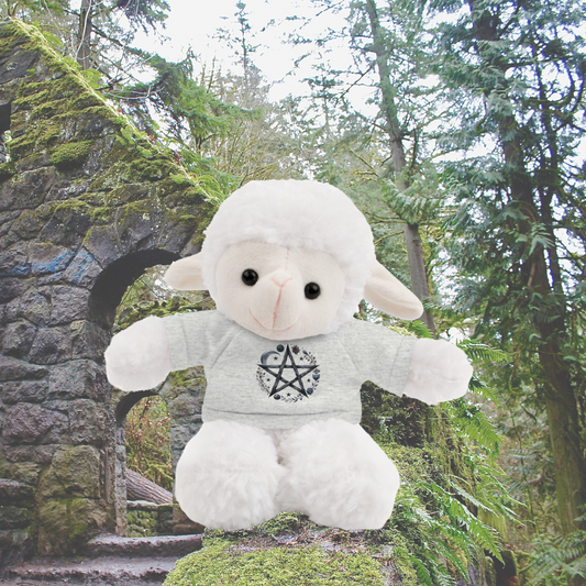 Spellbound Sheep Plushie with Pentagram Tee