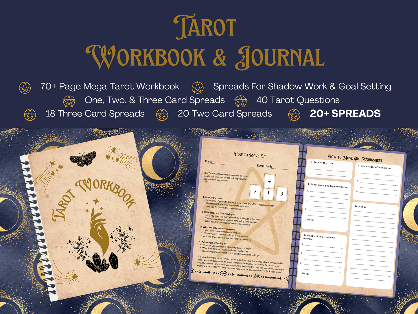 Tarot Workbook & Journal Digital Download